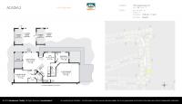 Unit 2015 Acadia Greens Dr # 36 floor plan