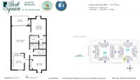 Unit E-401 floor plan