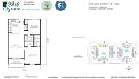 Unit H-201 floor plan