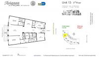 Unit 13 floor plan