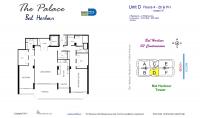 Unit PHD floor plan