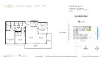 Unit 5B floor plan