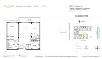 Unit 5V floor plan