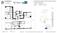 Unit 1503S floor plan
