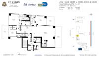 Unit 1504S floor plan