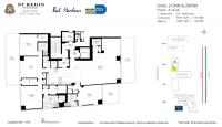 Unit 2104N-2105N floor plan