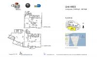 Unit 4603 floor plan