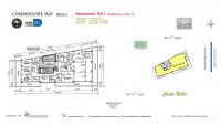 Unit 1601 floor plan