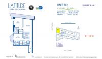 Unit 1401 floor plan