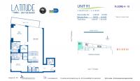 Unit 401 floor plan