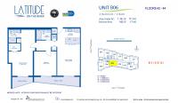 Unit 4206 floor plan