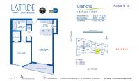 Unit 1410 floor plan