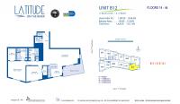 Unit 1412 floor plan