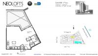Unit 605 floor plan