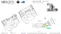 Unit PHII04 floor plan