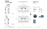 Unit 704 floor plan