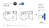 Unit B PH11 floor plan