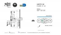 Unit 704 floor plan