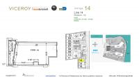 Unit 414 floor plan