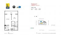 Unit 908 floor plan