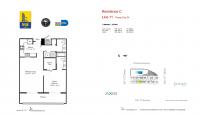 Unit 811 floor plan