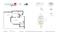 Unit 501 floor plan