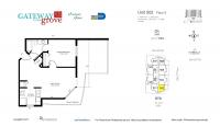 Unit 502 floor plan