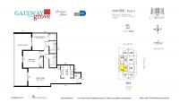 Unit 503 floor plan