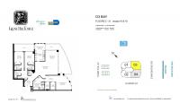 Unit PH-103 floor plan