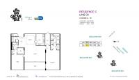 Unit A1003 floor plan