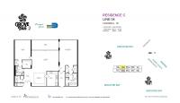 Unit B1004 floor plan