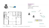 Unit C1003 floor plan
