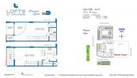 Unit 308 floor plan