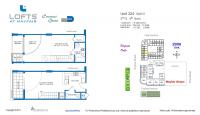 Unit 324 floor plan