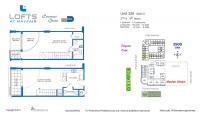 Unit 326 floor plan
