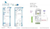 Unit 329 floor plan