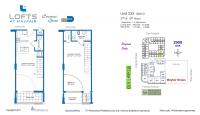 Unit 332 floor plan