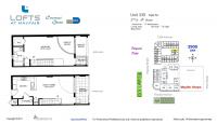 Unit 335 floor plan