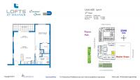 Unit 405 floor plan