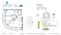 Unit PH-1 floor plan