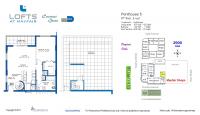 Unit PH-5 floor plan