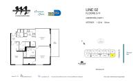 Unit 302 floor plan