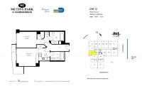 Unit 912 floor plan
