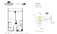 Unit 1408 floor plan