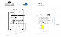 Unit 916 floor plan