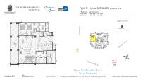 Unit 305 floor plan