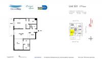 Unit 301 floor plan