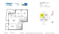 Unit 804 floor plan