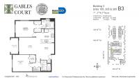 Unit 105 BLDG 3 floor plan