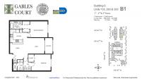 Unit 103 BLDG 6 floor plan